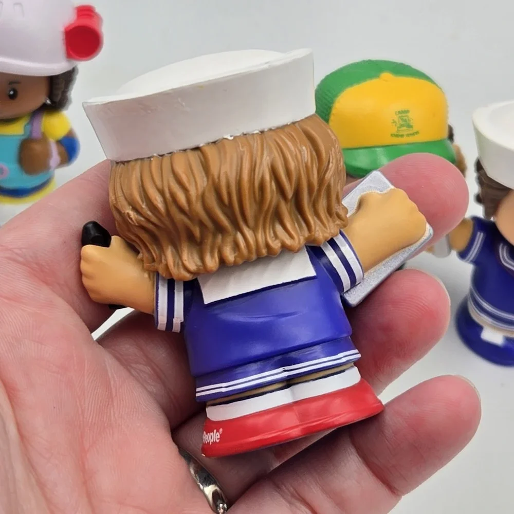 Little People Stranger Things Scoops Ahoy Set Robin & Steve Collector Figures